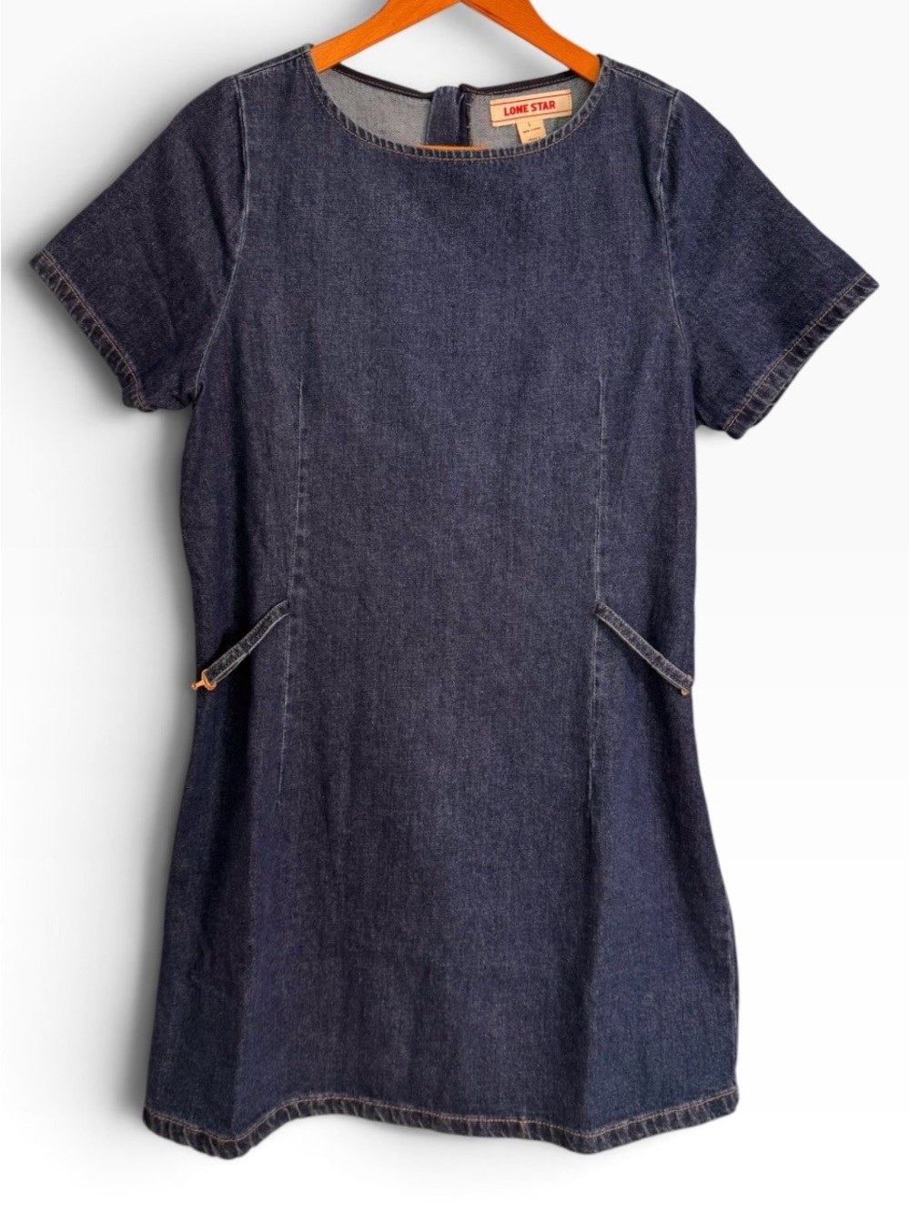 Lone Star Dark Blue Denim Mini Dress